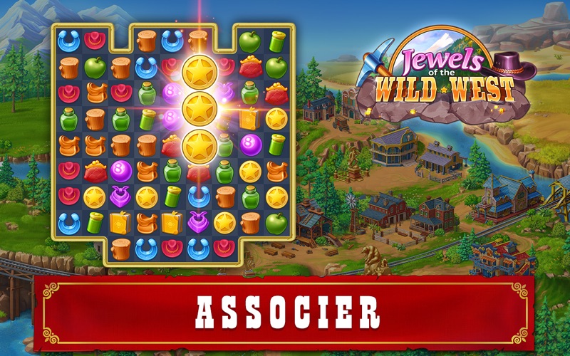 Screenshot #1 pour Jewels of the Wild West