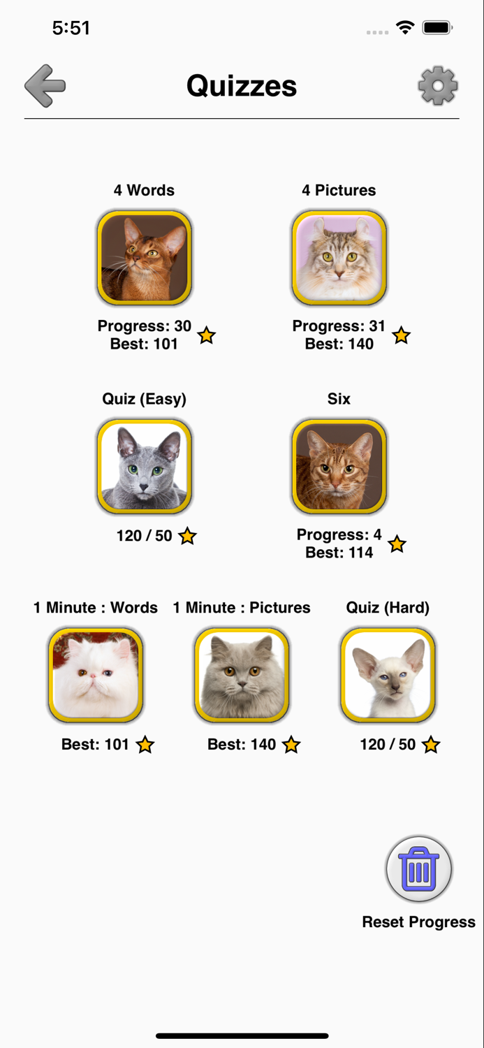 Cats Photo-Quiz about Kittens