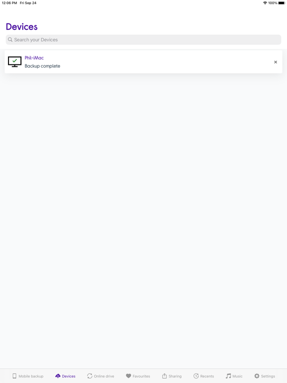 Screenshot #5 pour Currys Cloud Backup