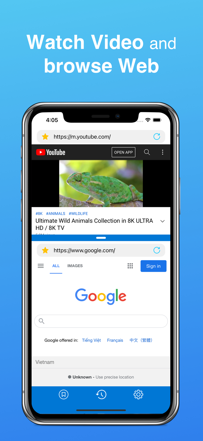 Split Screen - Dual display
