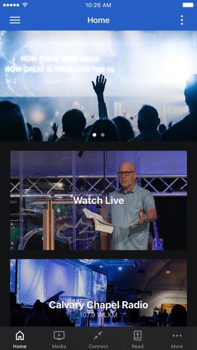 Calvary Chapel Fellowship Screenshot