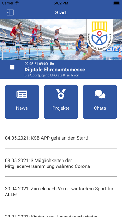 KSB Landkreis Rostock Screenshot