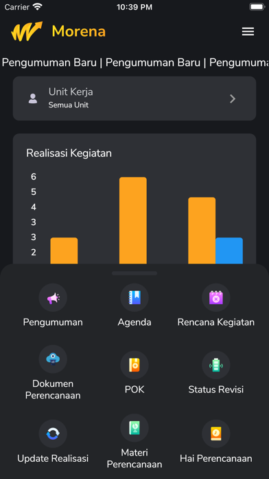 Morena - Mobile Perencanaan Screenshot