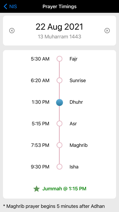 Norristown Islamic Society Screenshot