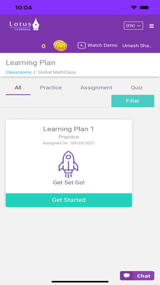 #4. Lotus- Learning App (iOS) Ved: rktonline, inc