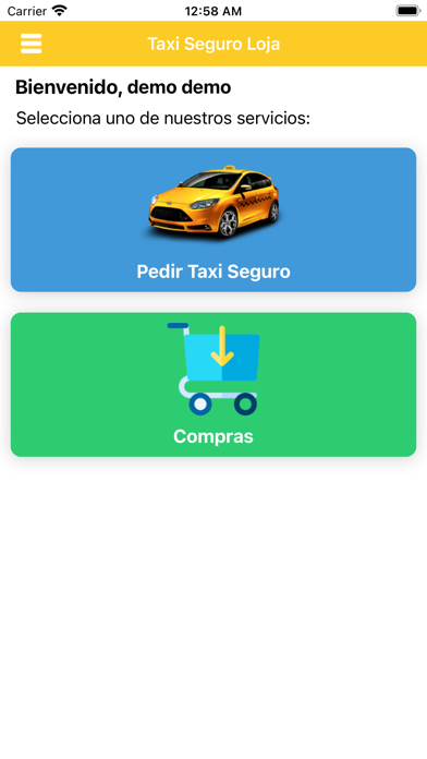 Screenshot #1 pour TSL Taxi Seguro Loja