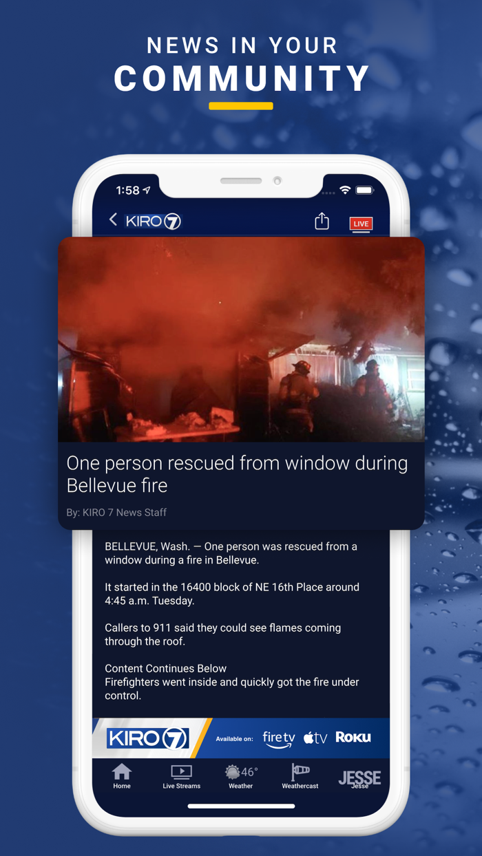 KIRO 7 News App- Seattle Area