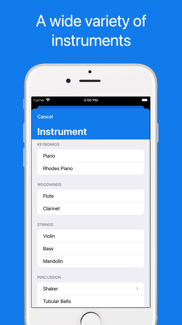 Prelude - Score Editor