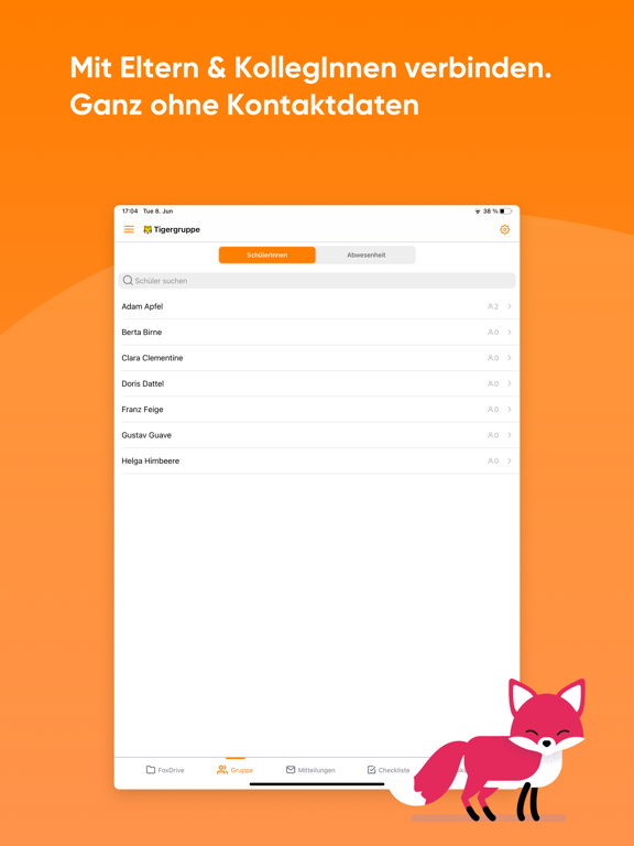 Screenshot #4 pour KidsFox - der Kita-Messenger