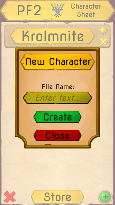 Screenshot #2 pour PF2 Character Sheet