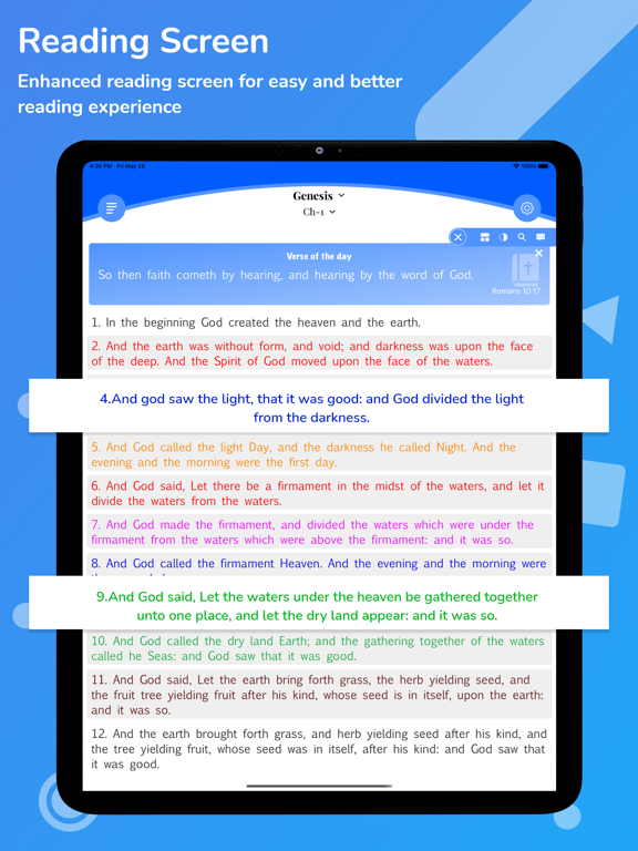 NKJV Bible - Audio Bible screenshot 4