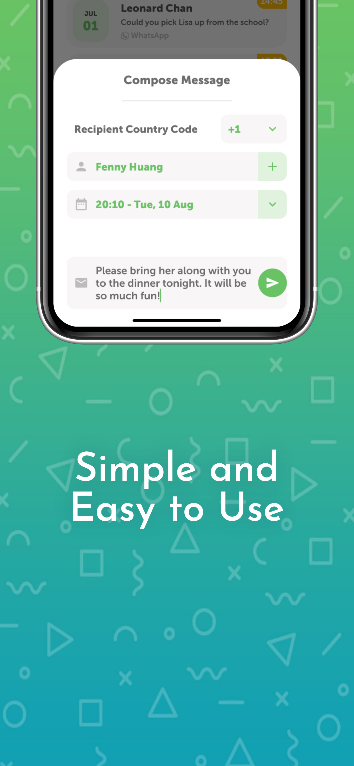WA Planner - Schedule WA Text screenshot 4