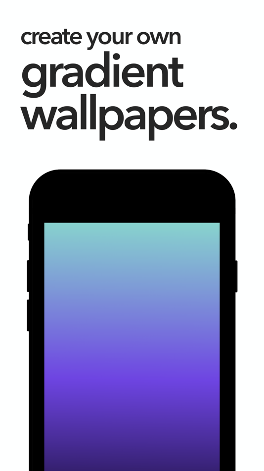 #1. MyGradient: Wallpaper Maker (iOS) 由: T-Logic