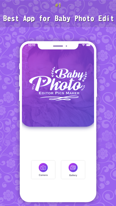 Screenshot #2 pour Baby Photo Editor Pics Maker