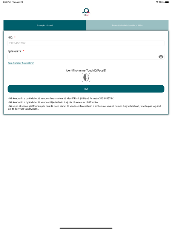 Screenshot #4 pour SQsign
