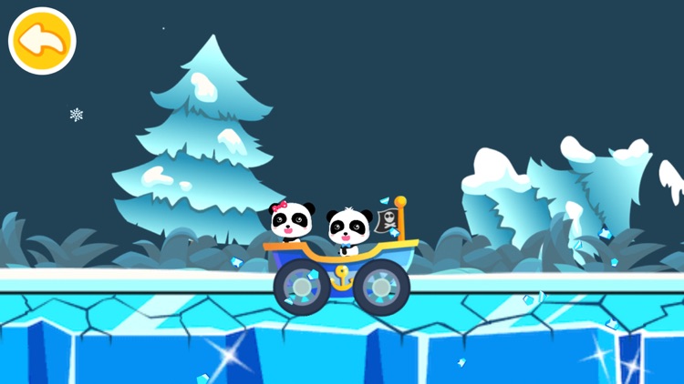 Baby Panda Car Racing screenshot-3