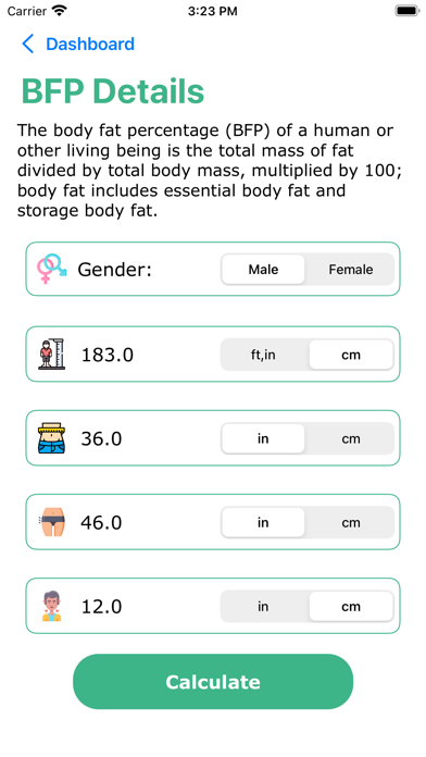 My Health! - Fitness Tracker Screenshot