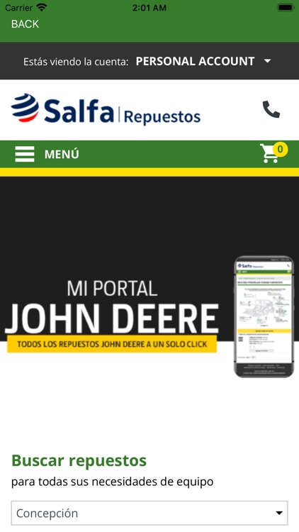 Mi Portal John Deere Salfa