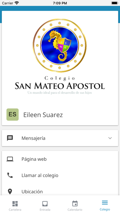 Colegio San Mateo Apostol Screenshot