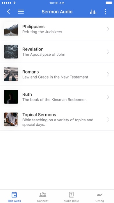 Calvary Chapel Newnan App Screenshot