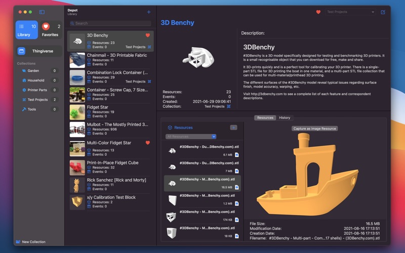 Screenshot #3 pour Depot - 3D Model Library
