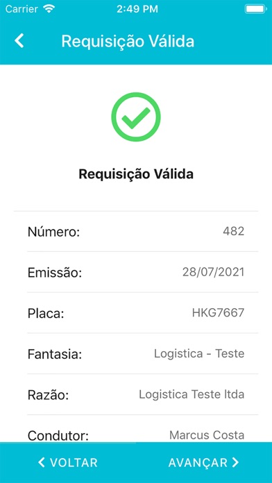 SICOMBUS Frentista Screenshot