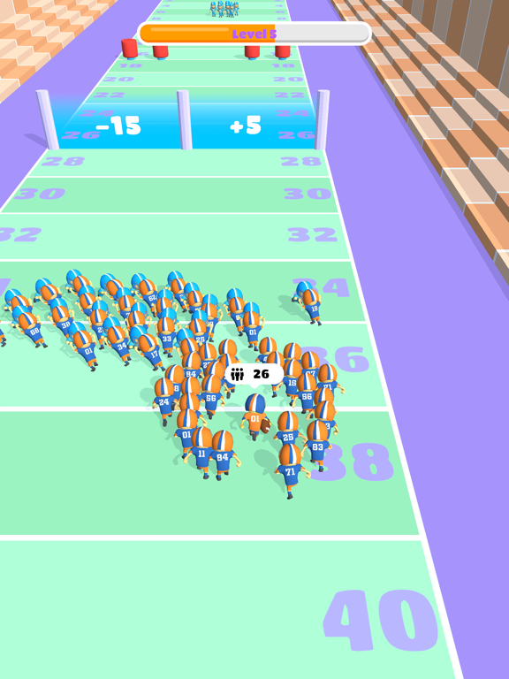 Screenshot #4 pour Football Run 3D