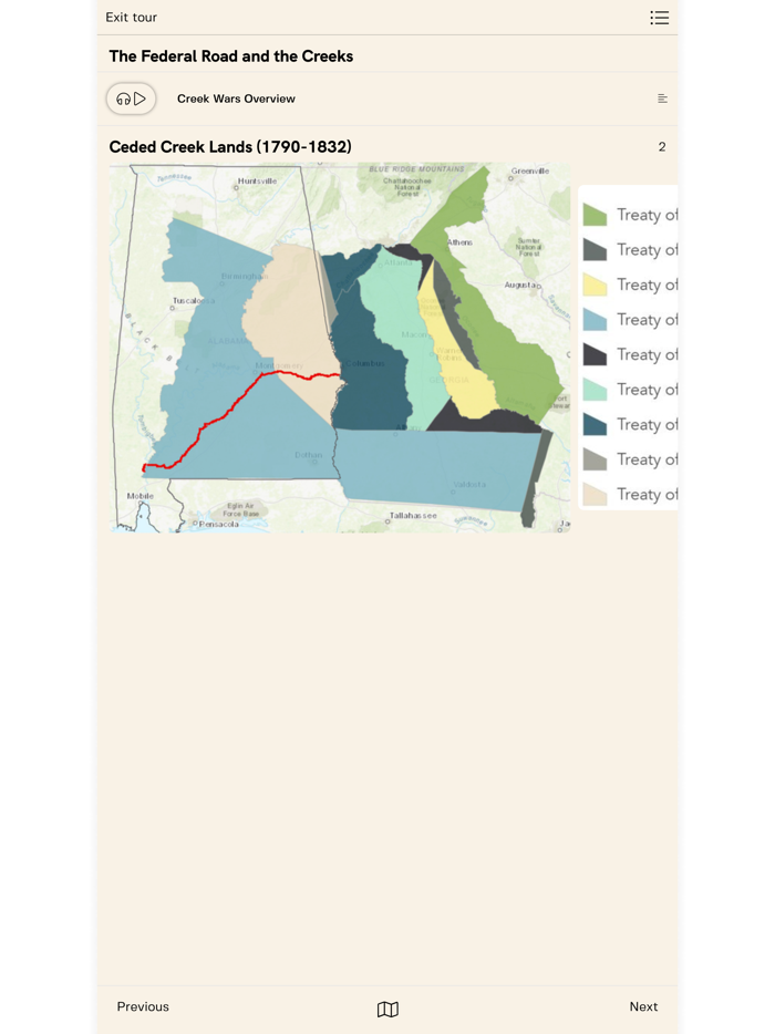 Traveling the Old Federal Road