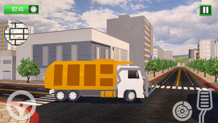 Trash Truck Freight Transport screenshot-3