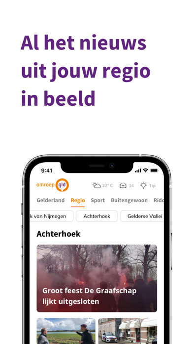 Omroep Gelderland Screenshot