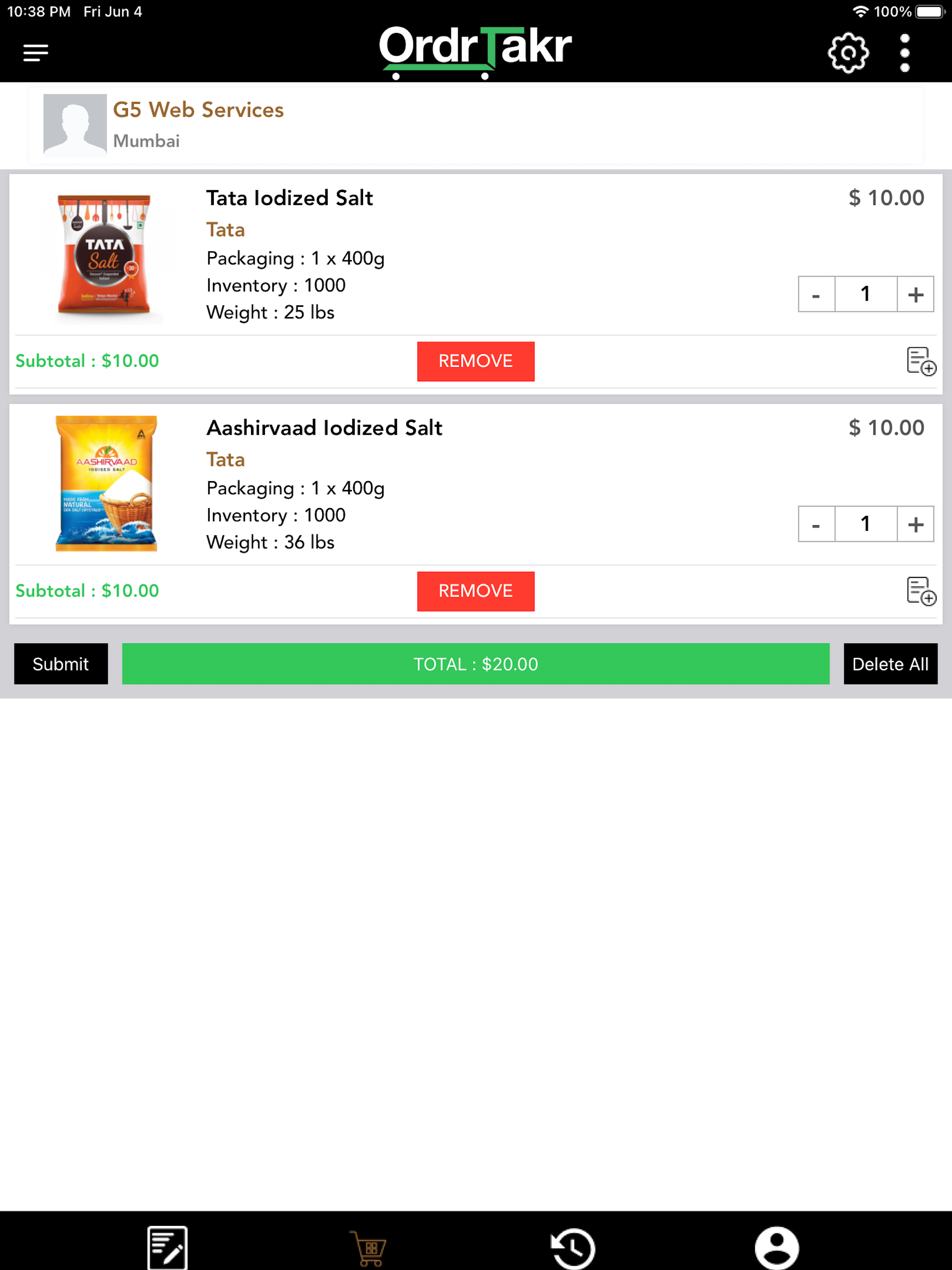OrderTakerCRM screenshot 10