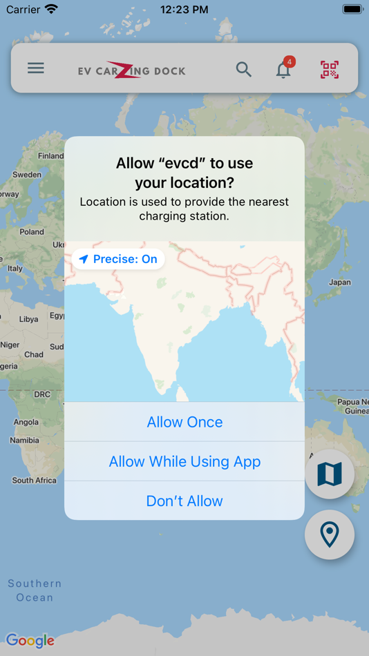#4. EVCD (iOS) 由: Radius Synergies International Private Limited