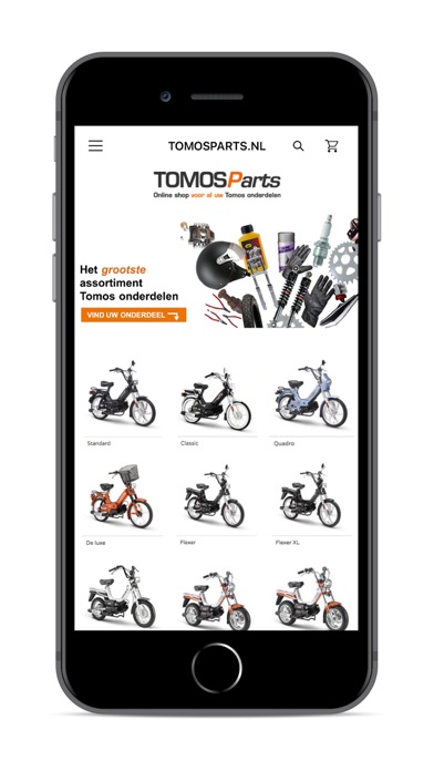 Tomos Parts Screenshot