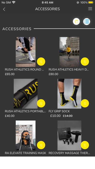RUSH ATHLETICS Screenshot