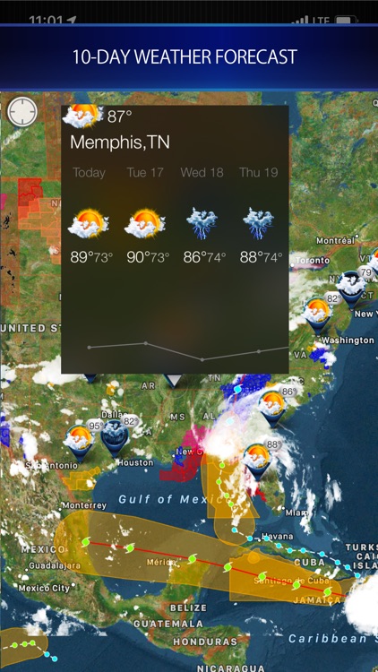 Cyclone - hurricane tracker screenshot-4