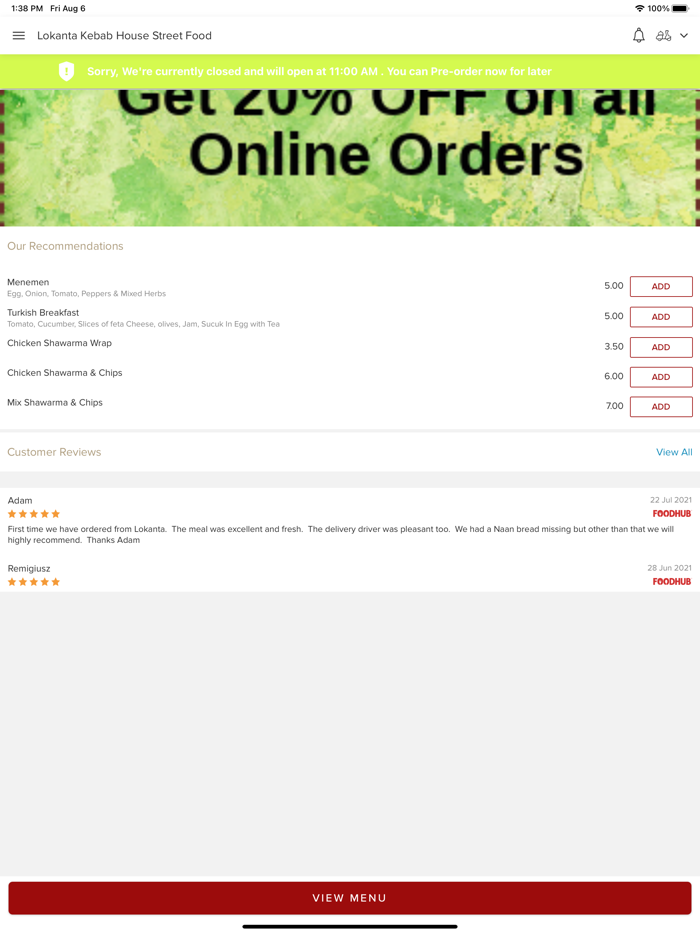 Lokanta Kebab House St Food