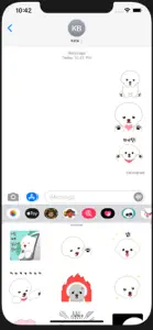 얄레의 털굴티콘 screenshot #1 for iPhone