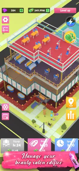 Game screenshot Idle Beauty Salon - Sims Game apk