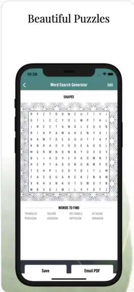Game screenshot Word Search Puzzle Generator hack
