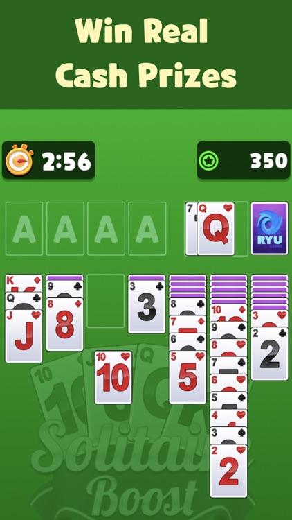 Solitaire Boost win real money