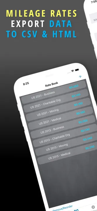 Mileage Expense Log & Tracker: Screenshot 4 von 5