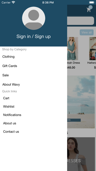 Wavy Boutique Screenshot