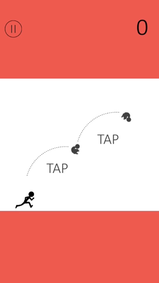 #2. Jumping Stickman (iOS) 由: Toony Box