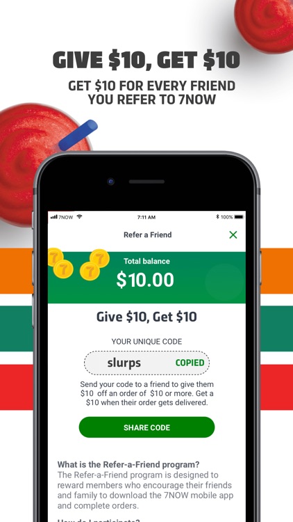 7NOW: Food & Alcohol Delivery