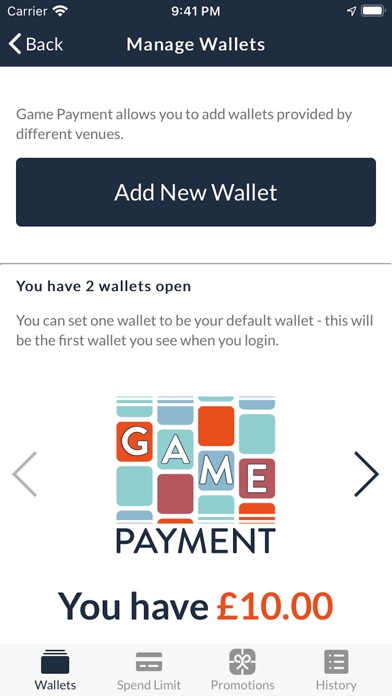 Game Payment: cashless gaming screenshot 2