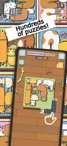 Snuggle Puzzle Dogs Edition screenshot #1 for iPhone