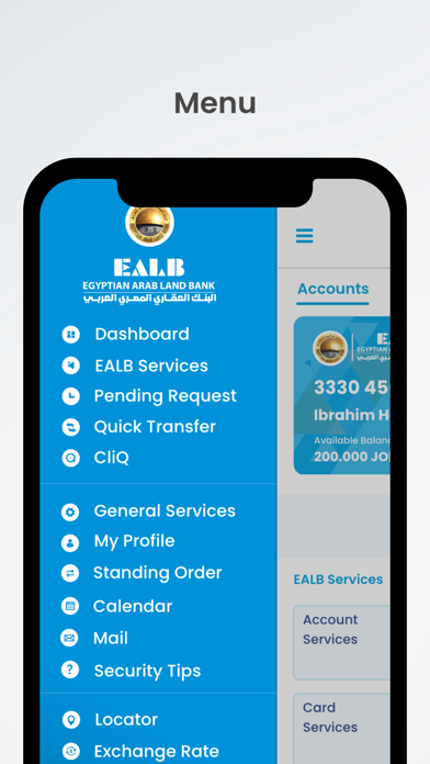 EALB Bank Mobile Screenshot