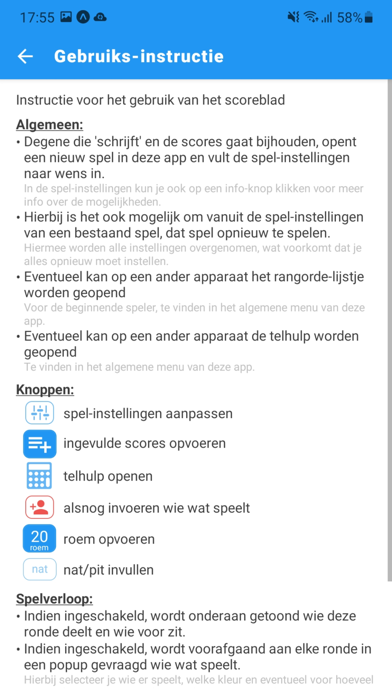 Klaverjas-Score Screenshot