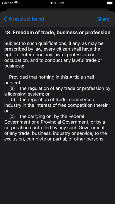 Constitution of Pakistan 1973 Screenshot