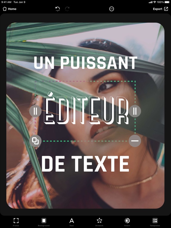 Screenshot #4 pour Font Ecriture Texte sur Photo